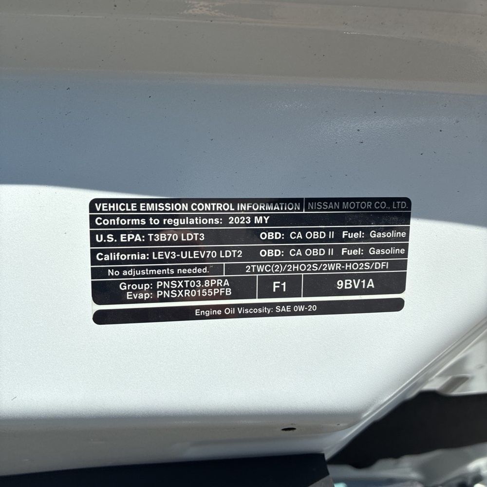 2023 Nissan Frontier PRO-4X