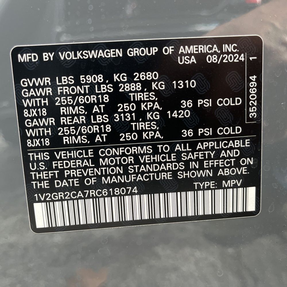 2024 Volkswagen Atlas Peak Edition SEL