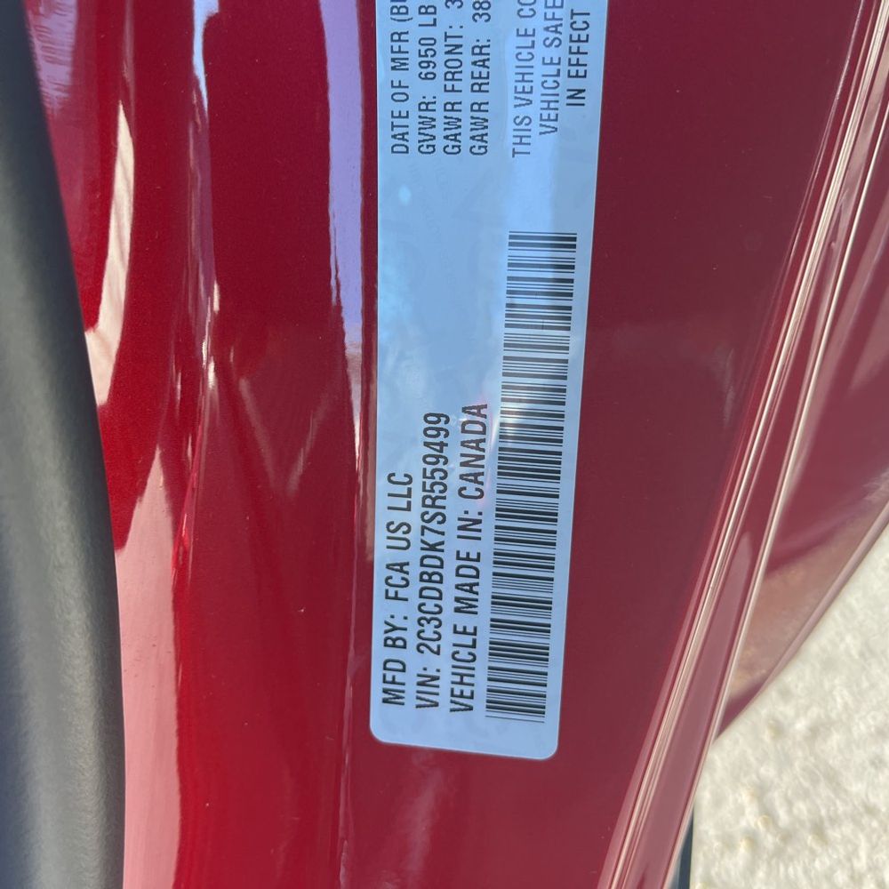 2025 Dodge Charger Daytona EV SCAT PACK