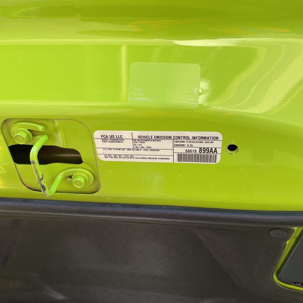 2023 Dodge Challenger SRT Hellcat