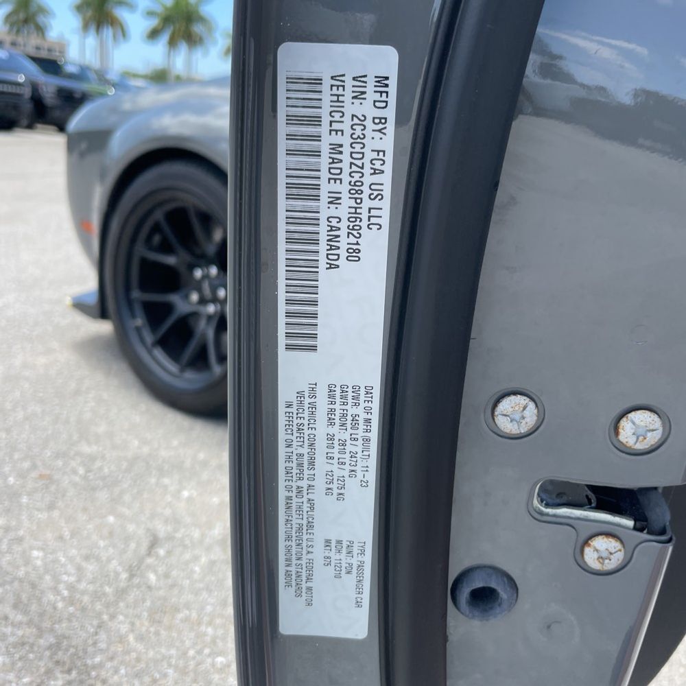 2023 Dodge Challenger SRT Hellcat Jailbreak