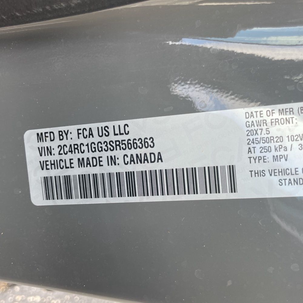 2025 Chrysler Pacifica Limited