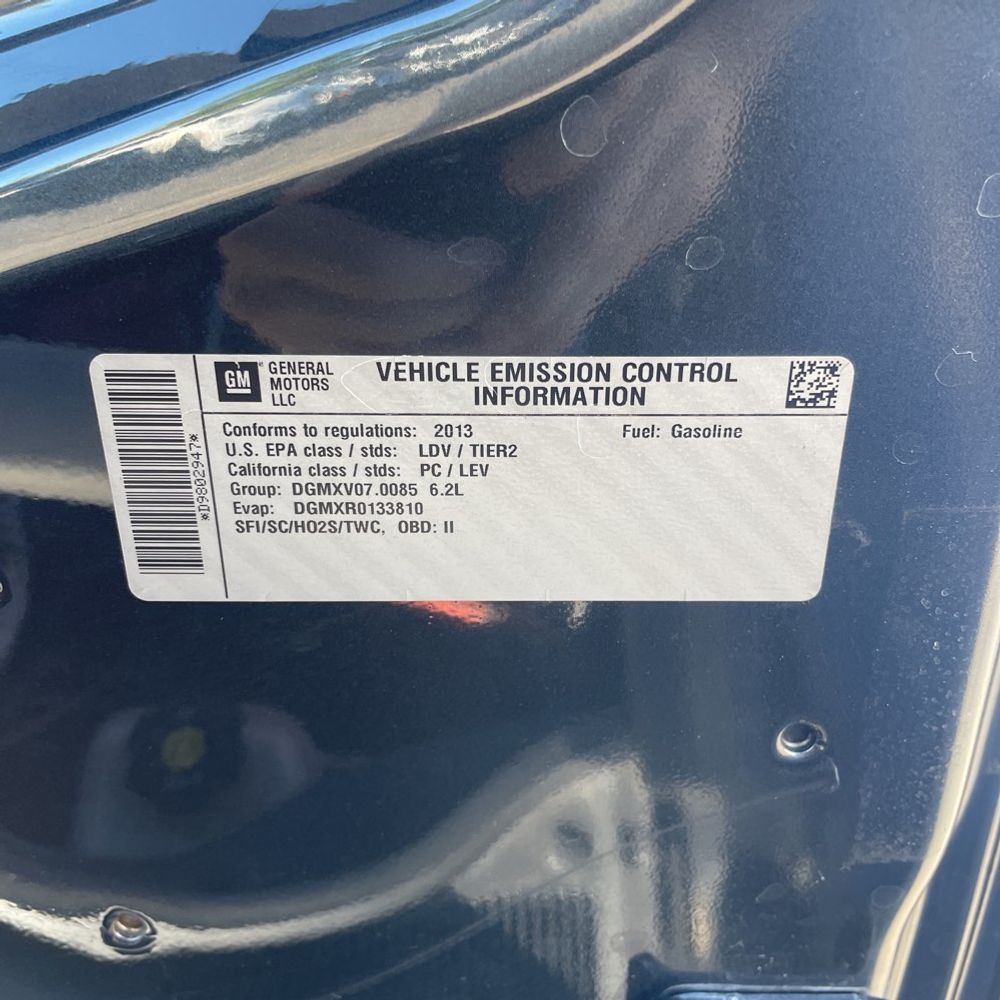 2013 Chevrolet Camaro ZL1