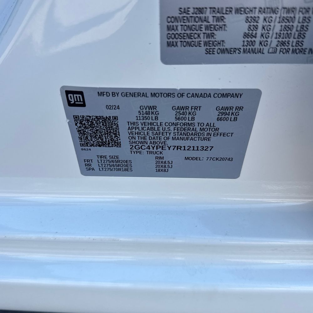 2024 Chevrolet Silverado 2500HD LTZ