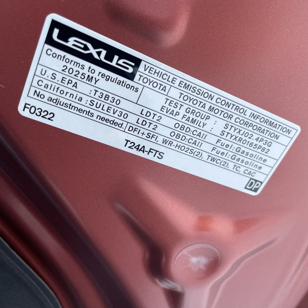 2025 Lexus RX 350 Premium+