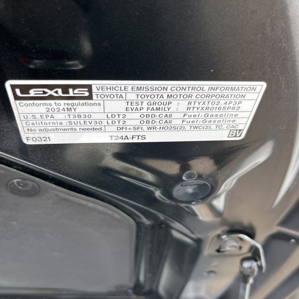 2024 Lexus RX-Series RX350 F SPORT 1