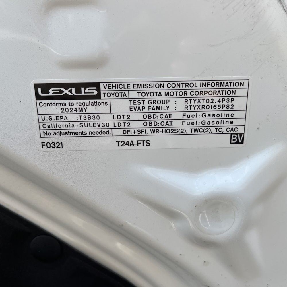 2024 Lexus RX 350 F SPORT Handling