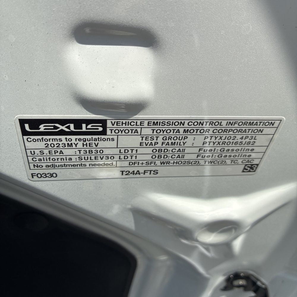 2023 Lexus RX 500h F SPORT Performance