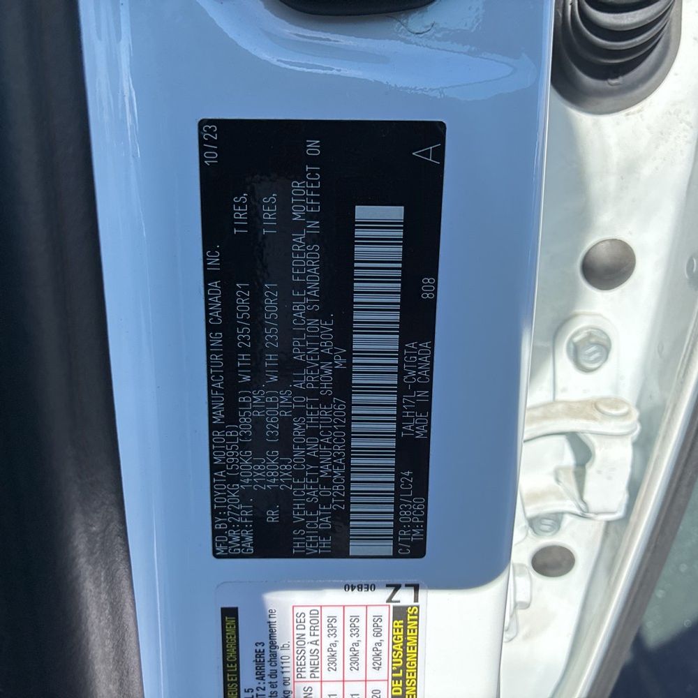 2024 Lexus RX 500h F SPORT Performance