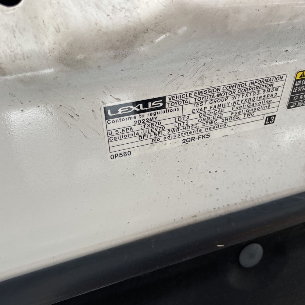 2022 Lexus RX 350 Base