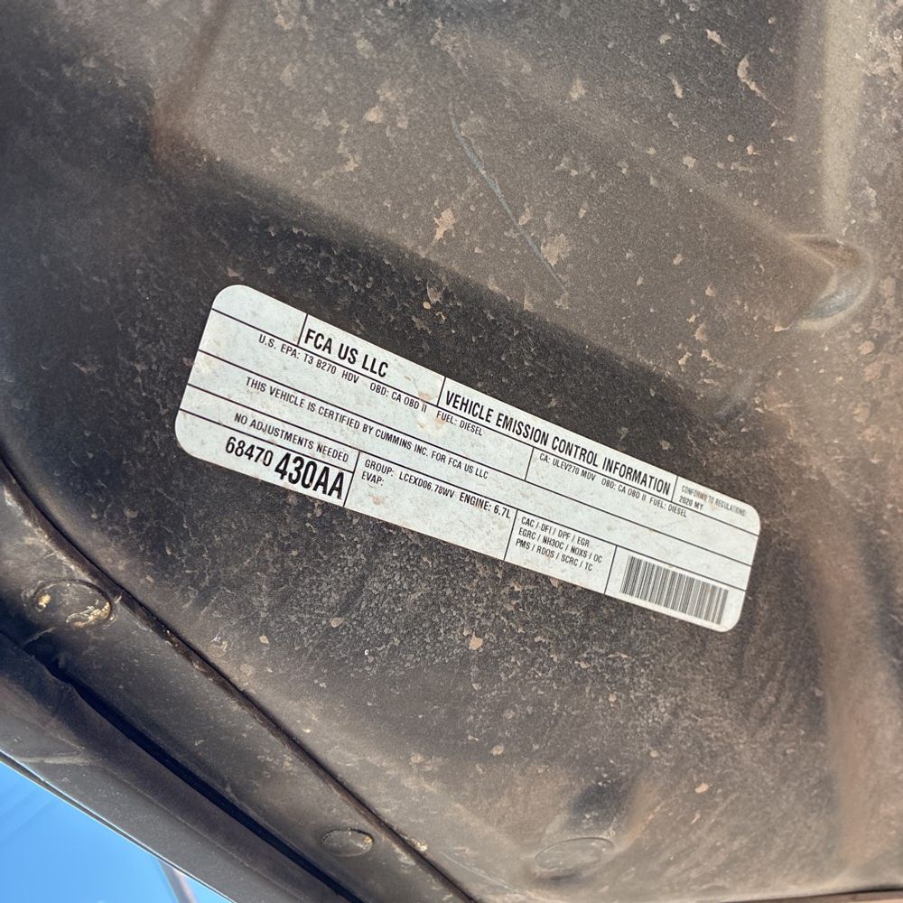 2020 Ram 3500 Laramie