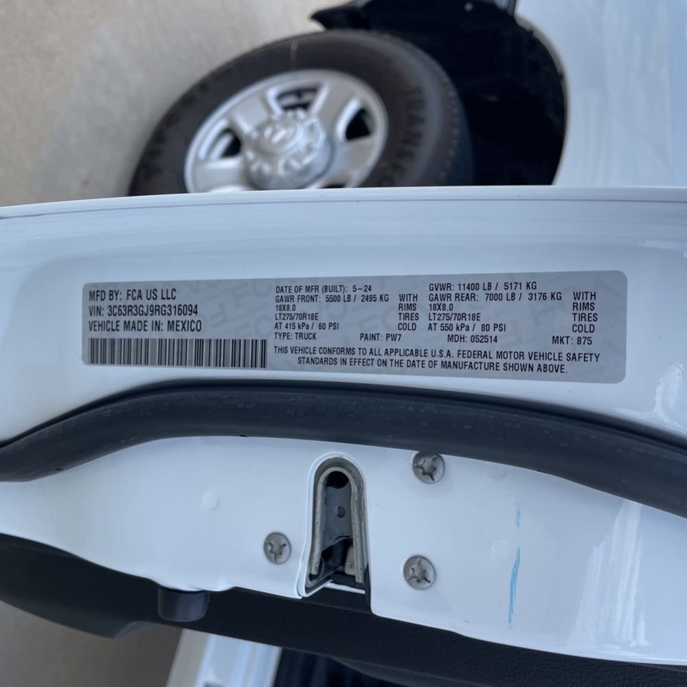 2024 Ram 3500 Tradesman