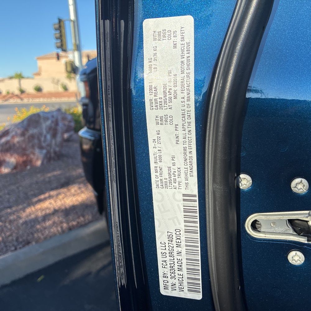2024 Ram 3500 Laramie
