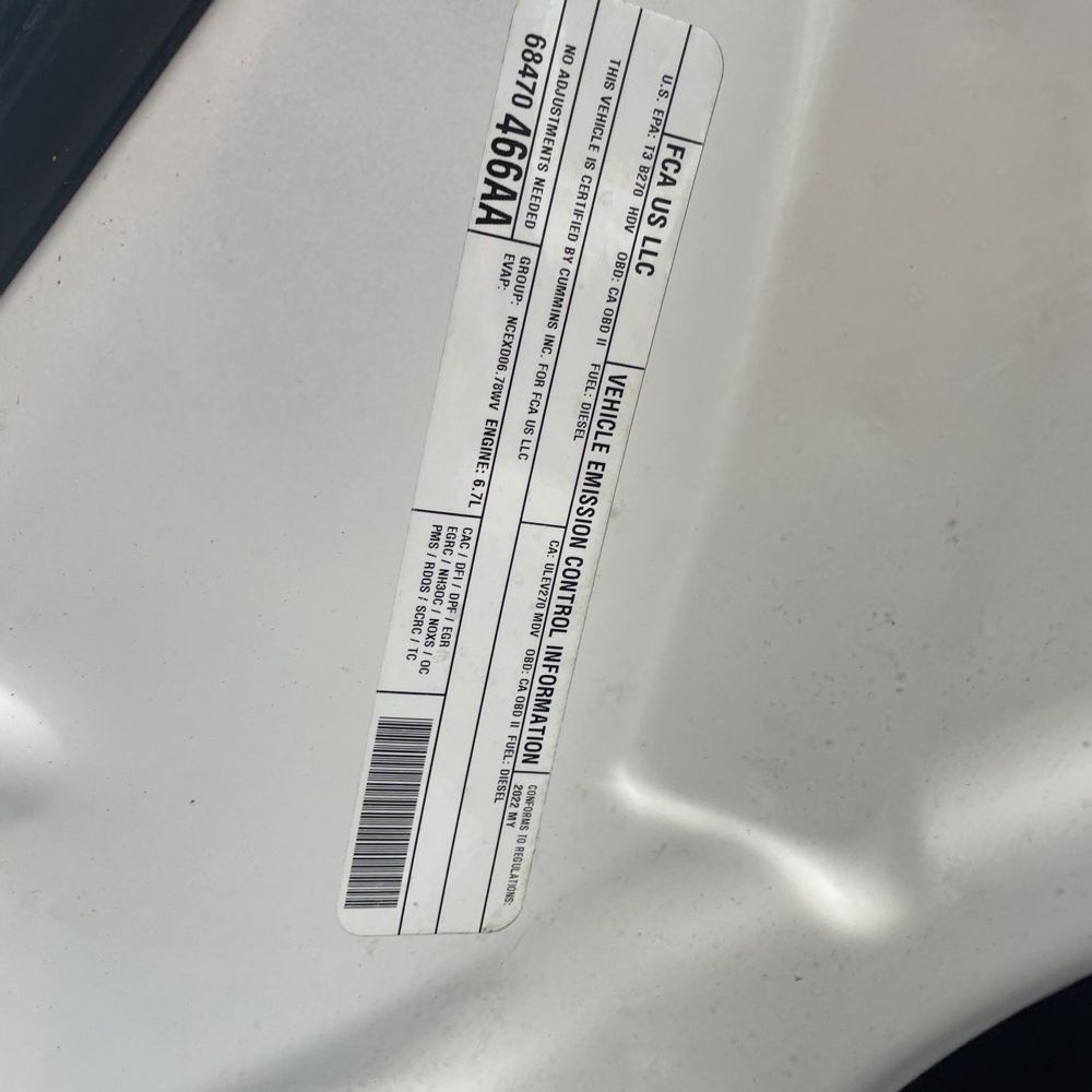 2022 Ram 3500 Tradesman