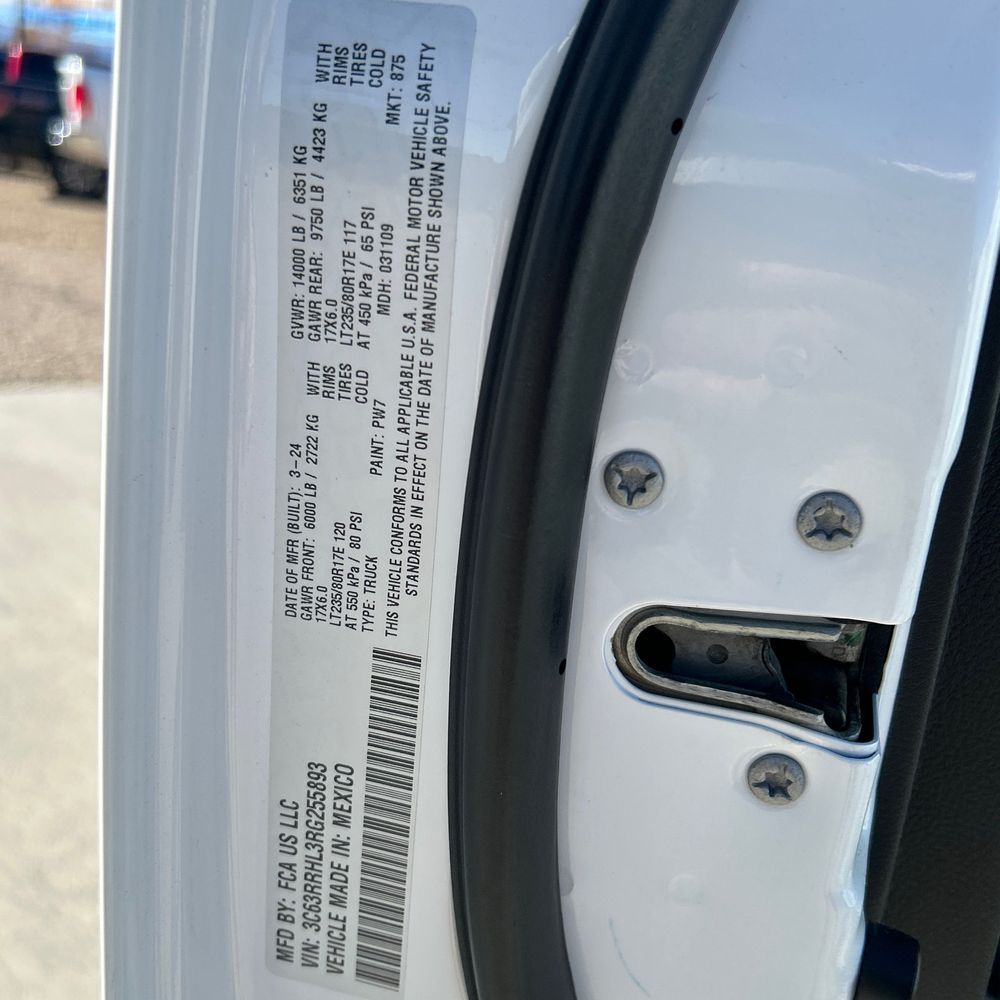 2024 Ram 3500 Big Horn