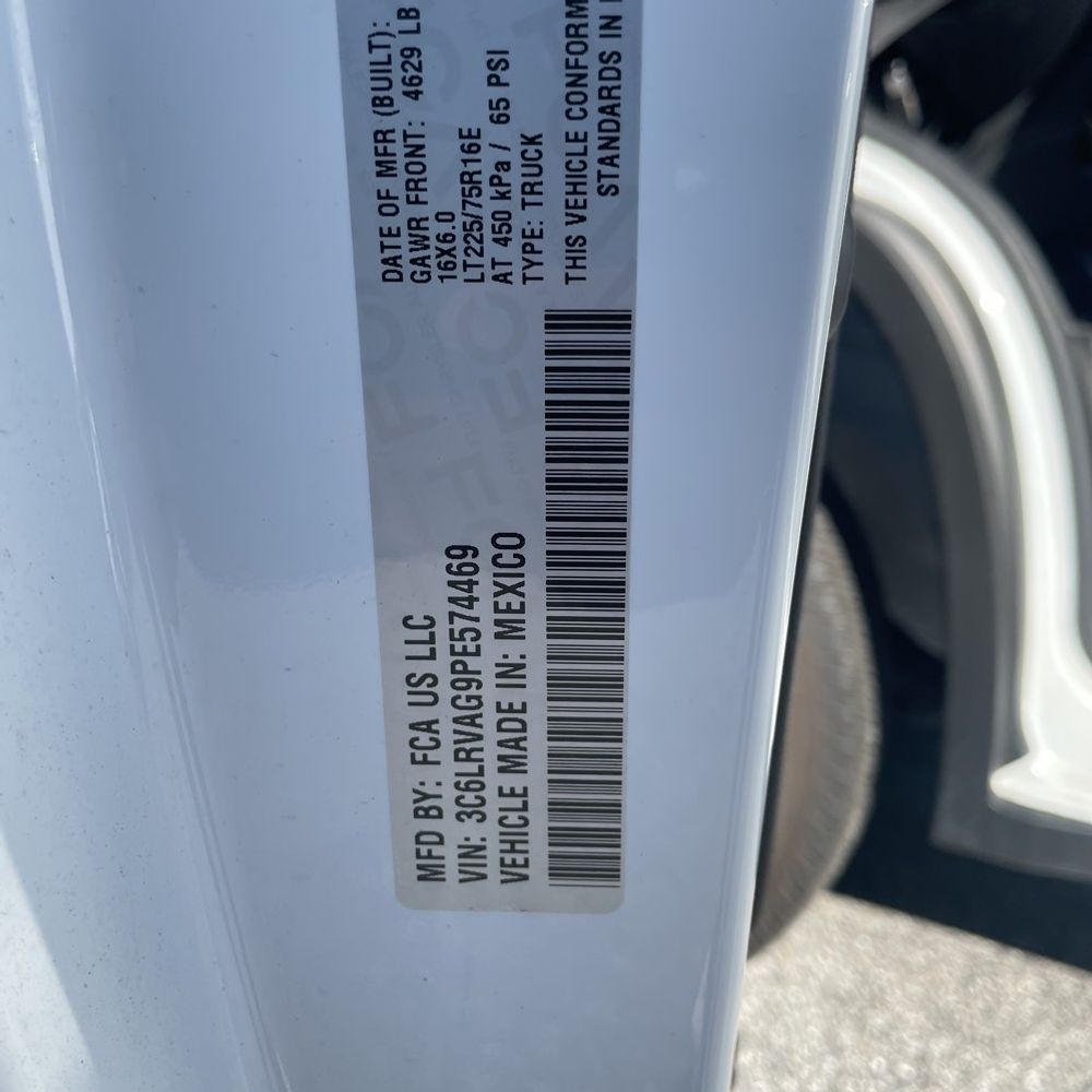 2023 Ram ProMaster 1500 136 WB