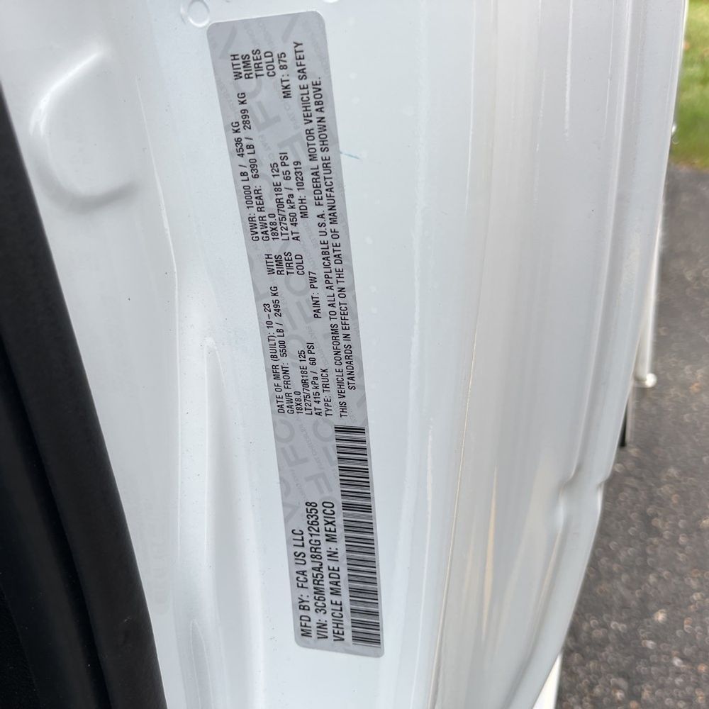 2024 Ram 2500 Tradesman
