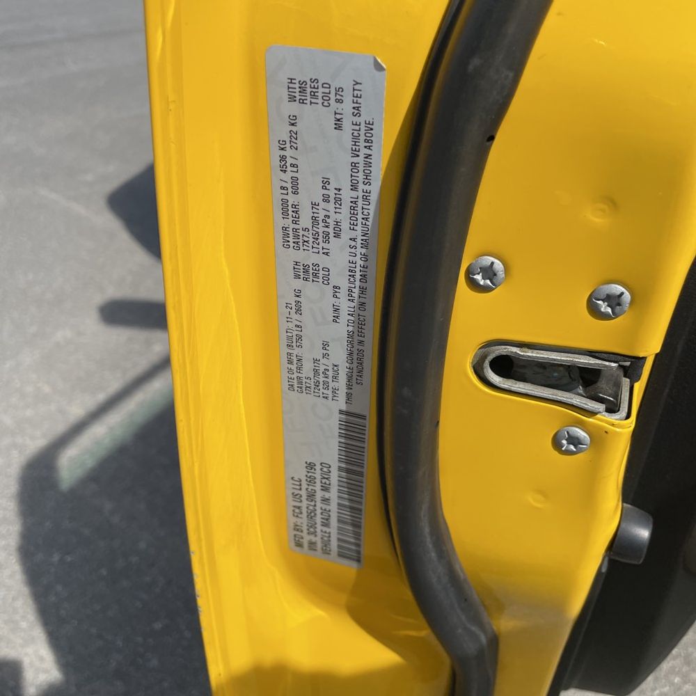 2022 Ram 2500 Tradesman