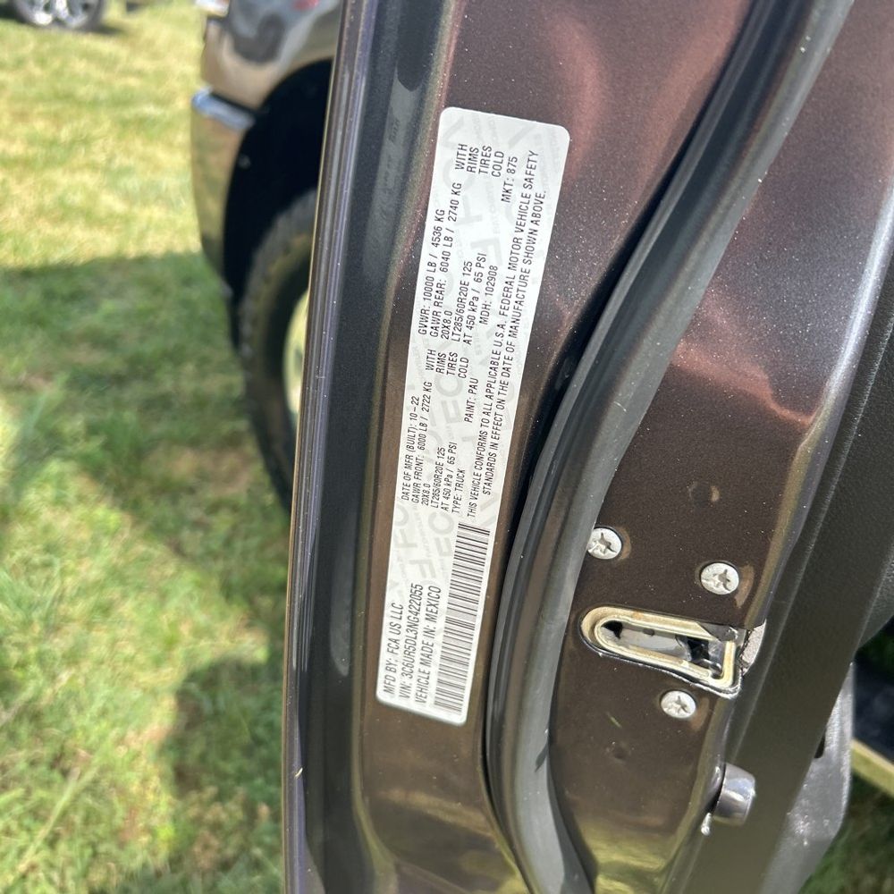 2022 Ram 2500 Big Horn
