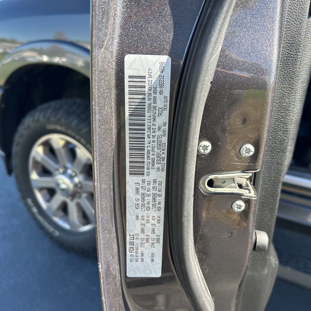 2019 Ram 2500 Laramie
