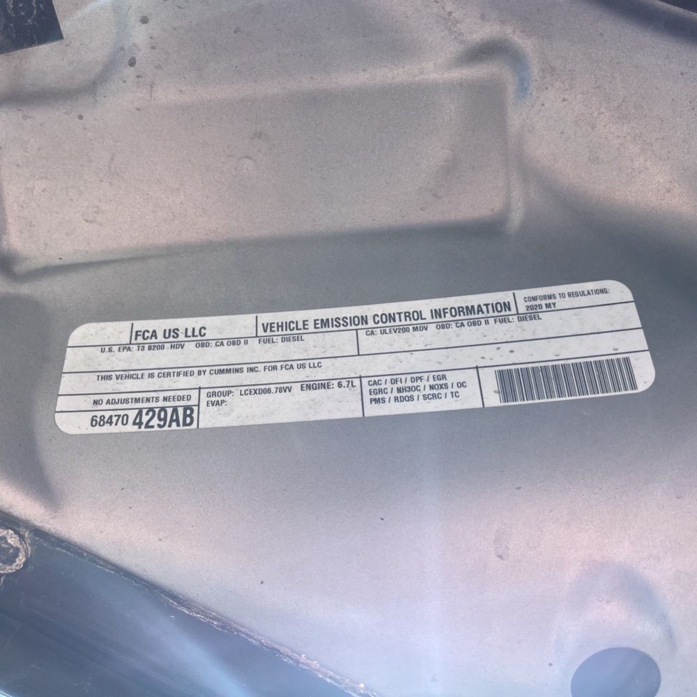 2020 Ram 2500 Laramie