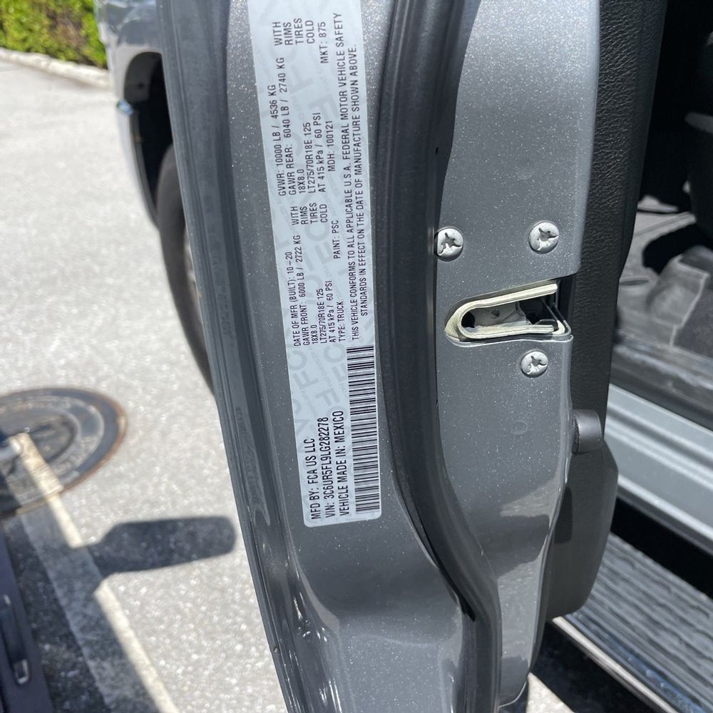 2020 Ram 2500 Laramie