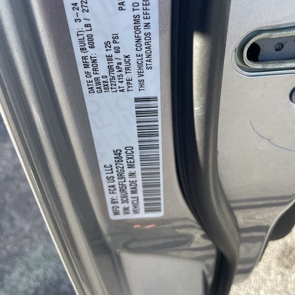 2024 Ram 2500 Laramie