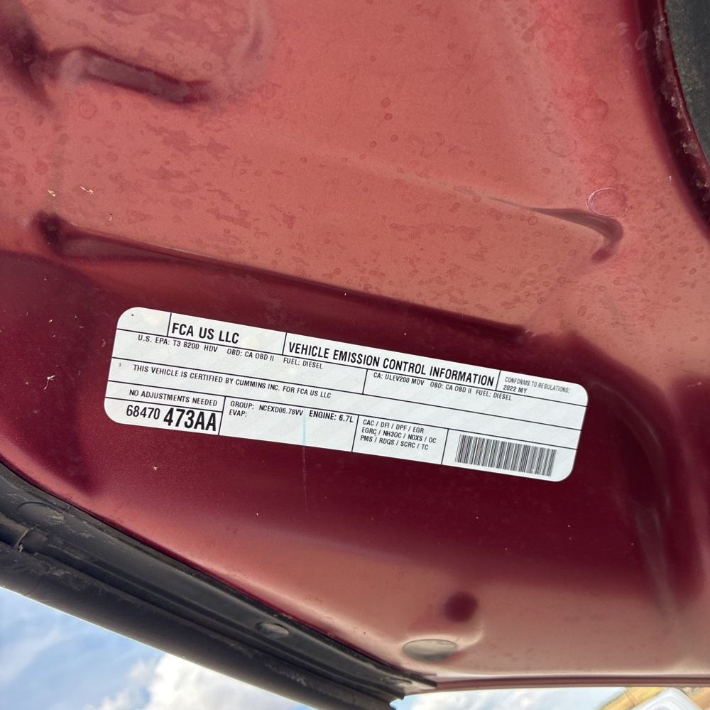 2022 Ram 2500 Laramie