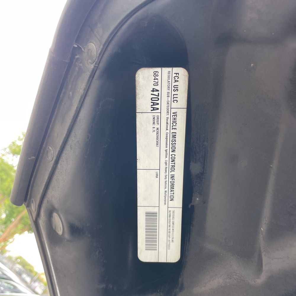 2022 Ram Commercial Tradesman CA60-84 CREW CAB/CHASSIS 4X2 6.7L