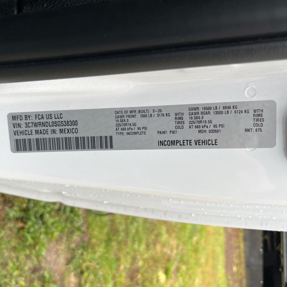 2025 Ram 5500 Tradesman