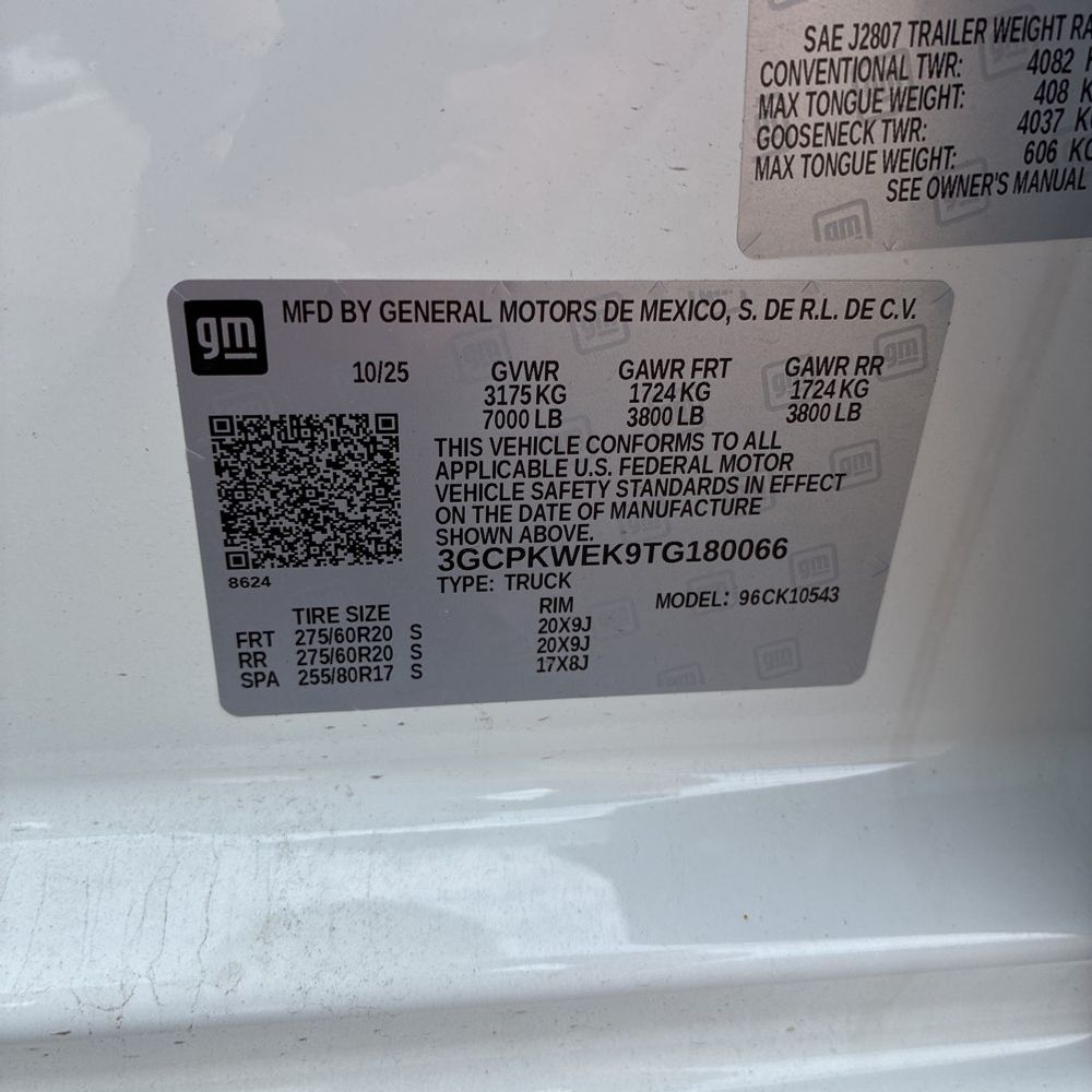 2026 Chevrolet Silverado 1500 RST