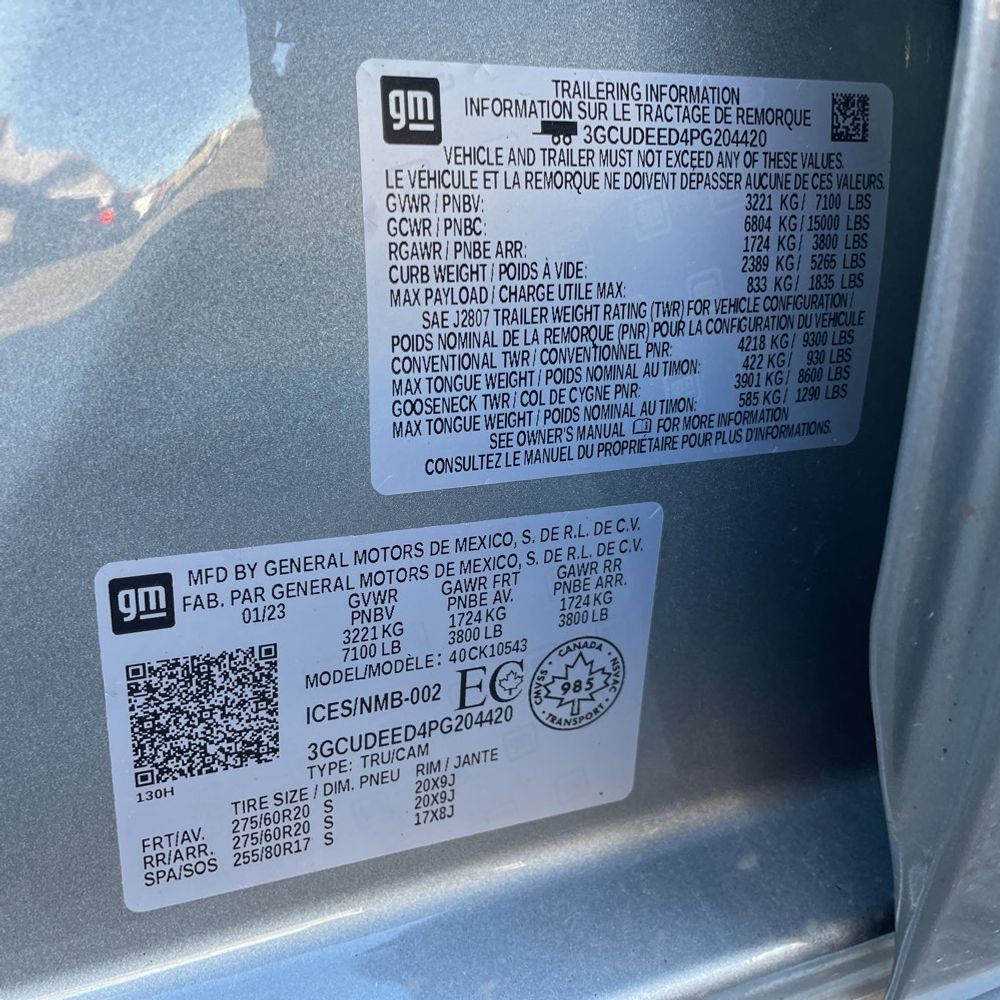 2023 Chevrolet Silverado 1500 RST