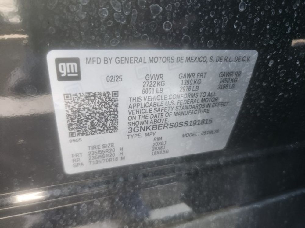 2025 Chevrolet Blazer RS