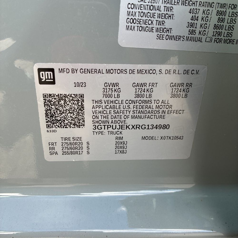 2024 GMC Sierra 1500 Elevation Standard