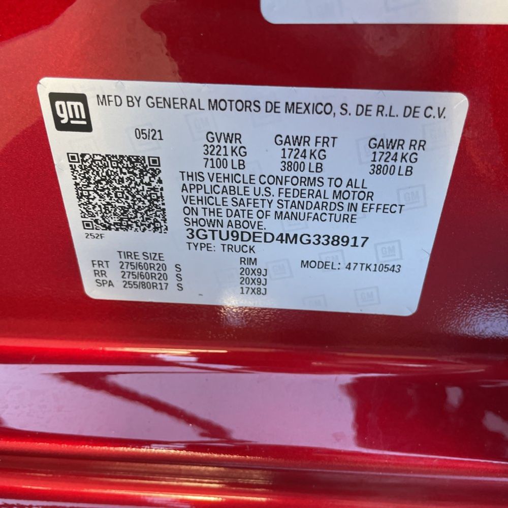 2021 GMC Sierra 1500 SLT
