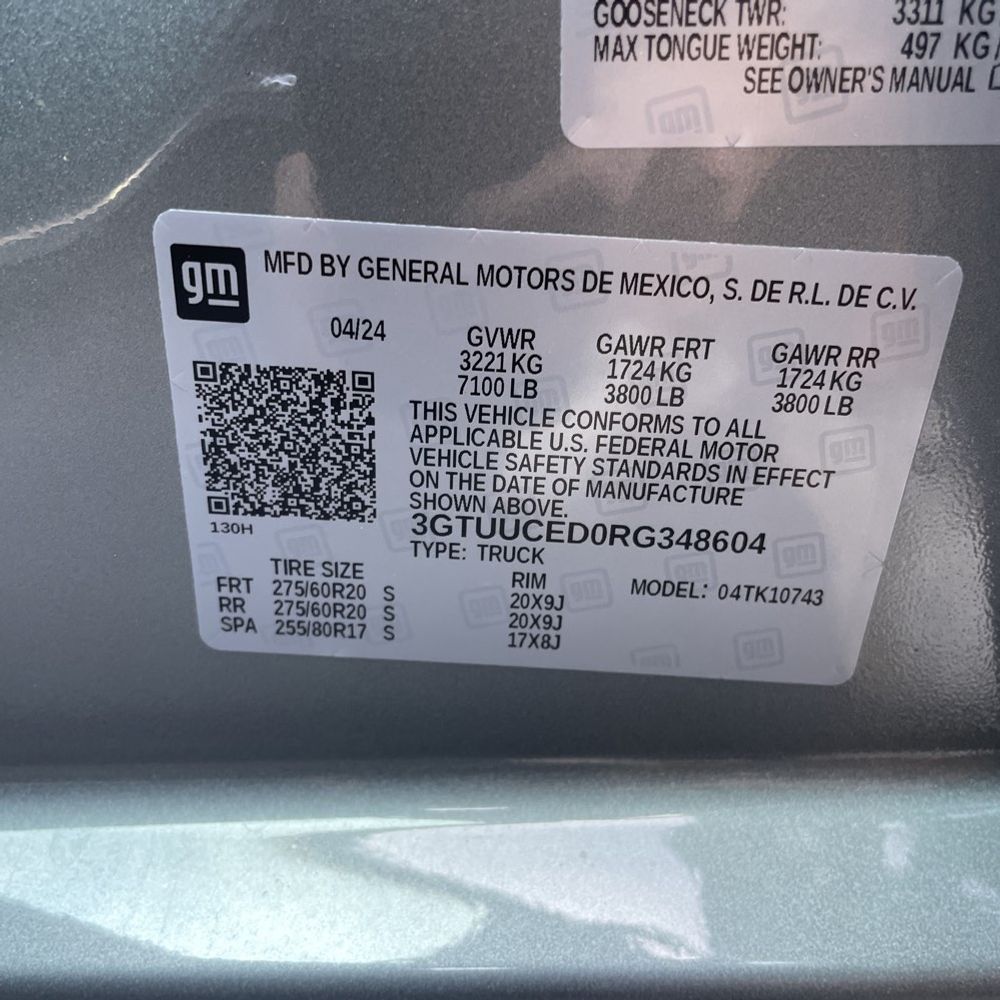 2024 GMC Sierra 1500 Elevation