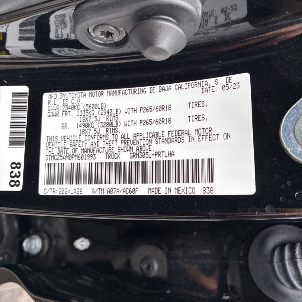 2023 Toyota Tacoma Limited