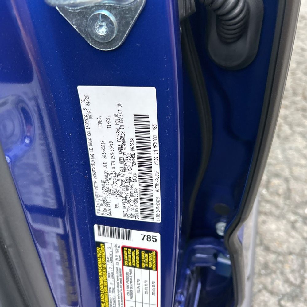 2025 Toyota Tacoma TRD Sport