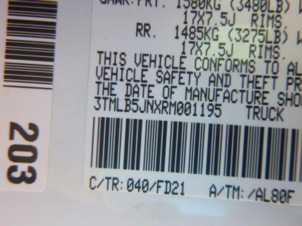 2024 Toyota Tacoma 4WD