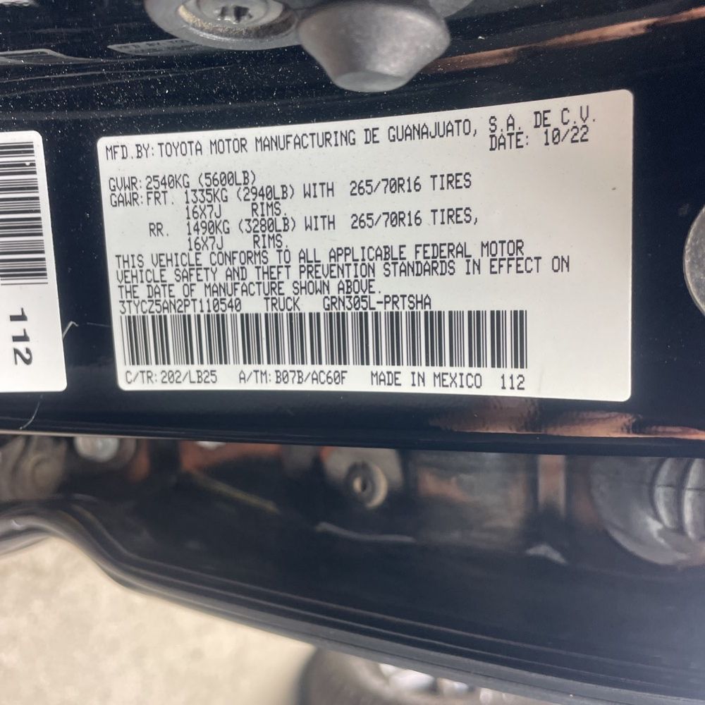 2023 Toyota Tacoma TRD Pro