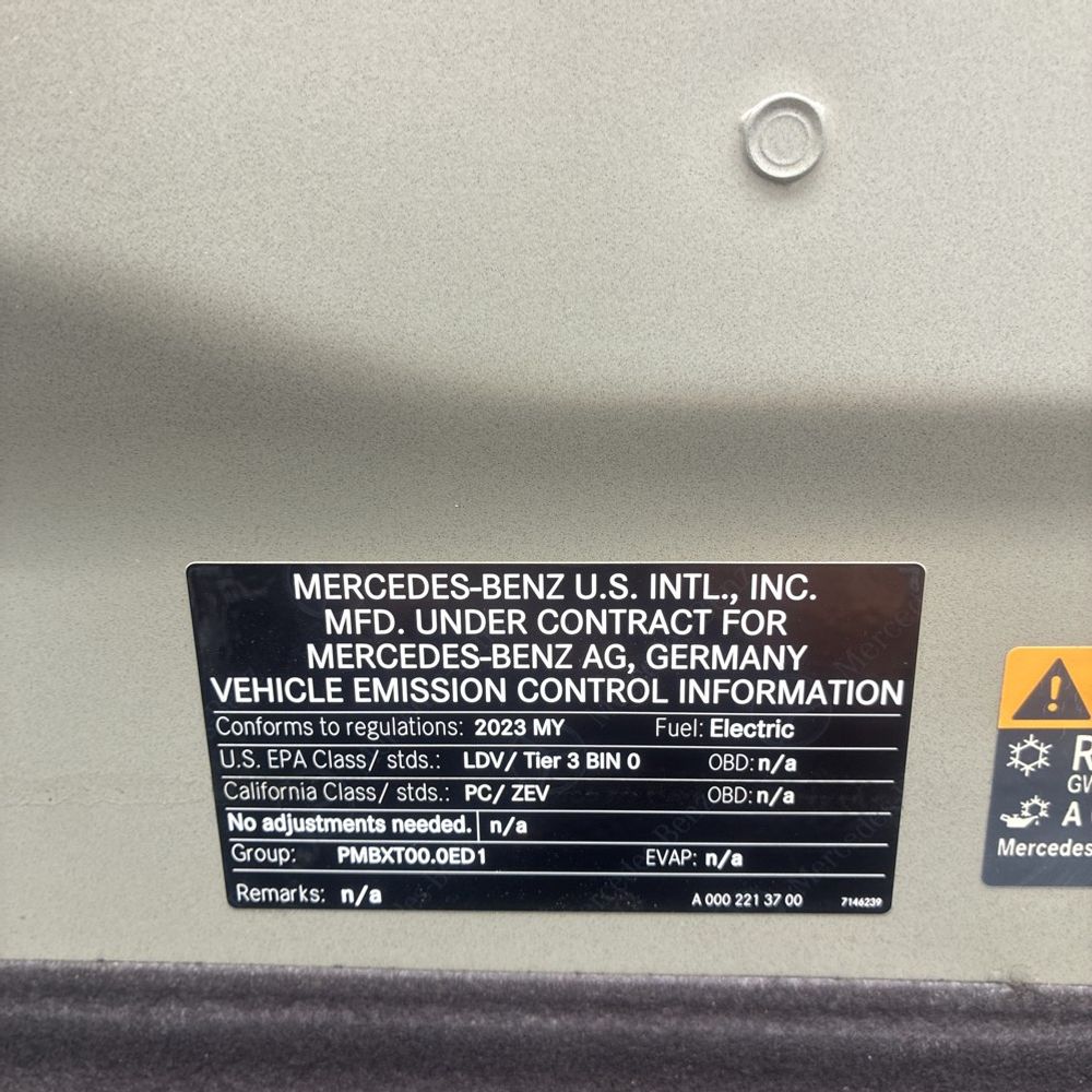 2023 Mercedes-Benz EQS SUV EQS450+