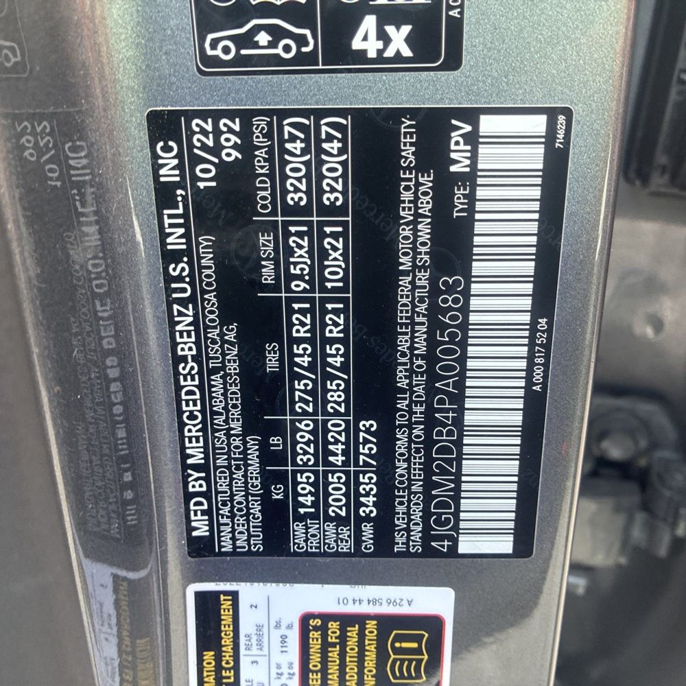 2023 Mercedes-Benz EQS SUV EQS450+
