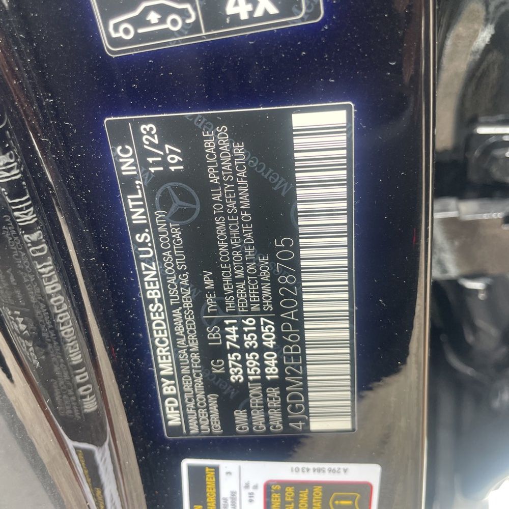 2023 Mercedes-Benz EQS EQS 450 4MATIC