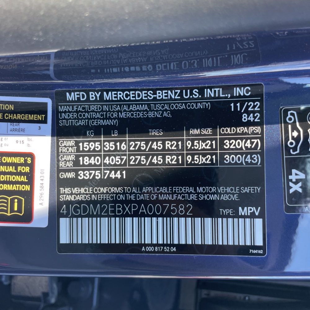 2023 Mercedes-Benz EQS EQS 450 4MATIC