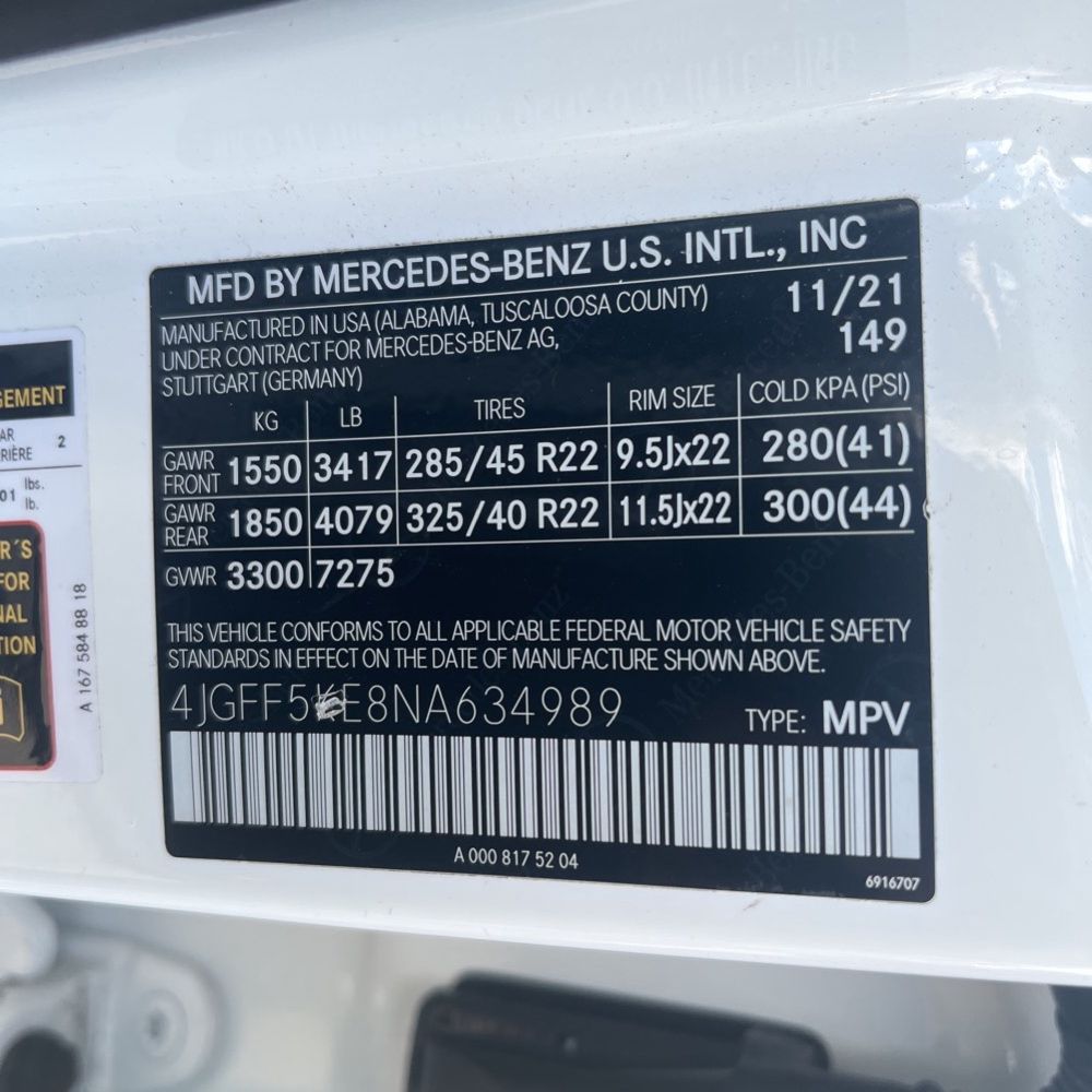 2022 Mercedes-Benz GLS GLS 450