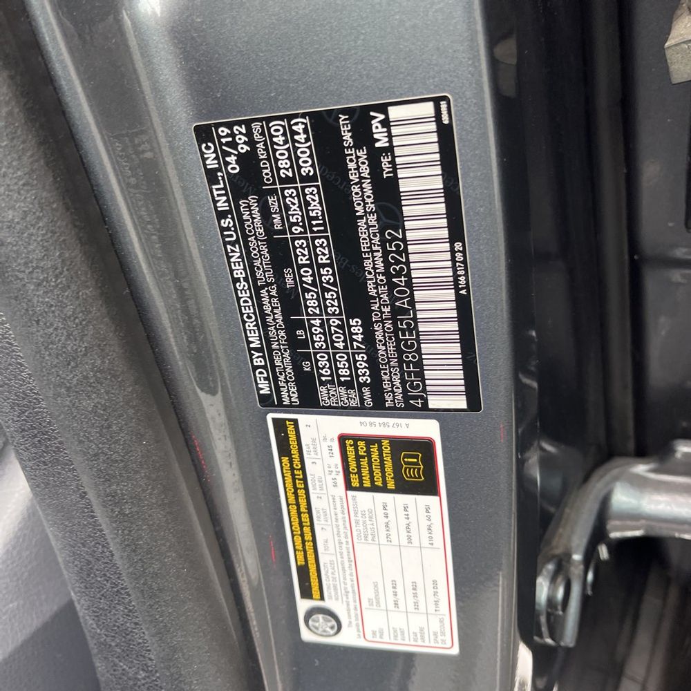 2020 Mercedes-Benz GLS GLS 580