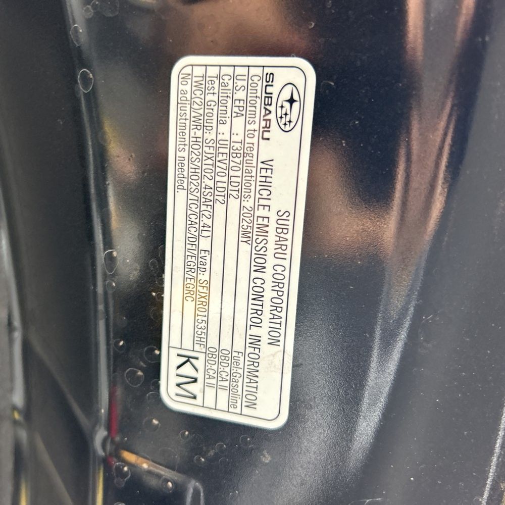 2025 Subaru Ascent Onyx Edition