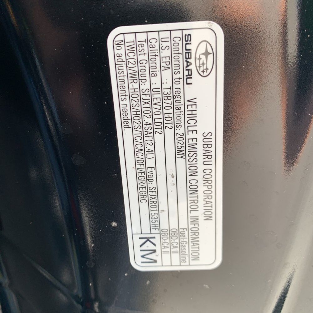 2025 Subaru Ascent Bronze Edition