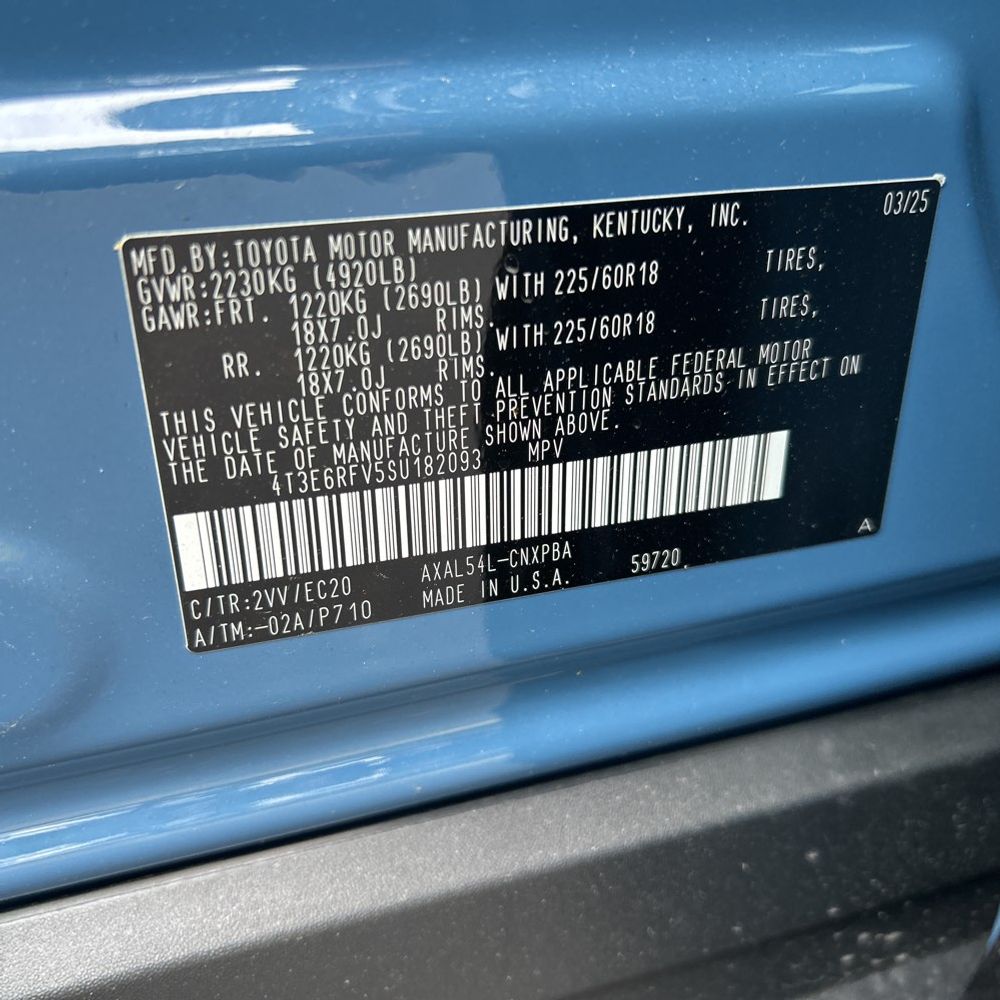 2025 Toyota RAV4 Hybrid XSE