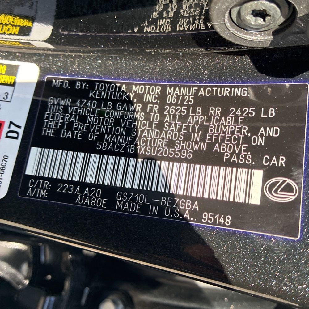 2025 Lexus ES 350 Base